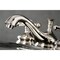 Kingston Brass KS1166AX 8" Widespread Bathroom Faucet, Polished Nickel KS1166AX - alternate 3